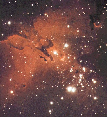 M16 (Messier 16, NGC 6611, Mgławica Orzeł)
