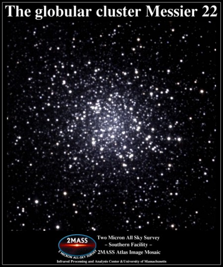 M22 (Messier 22, NGC 6656, Gromada Strzelca)