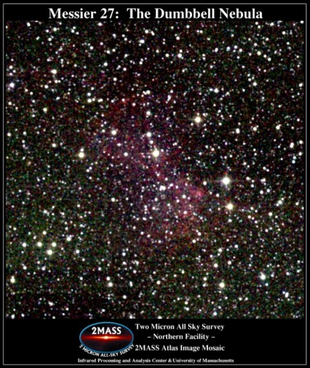 M27 ( Messier 27, NGC 6853, Mgławica Hantle)