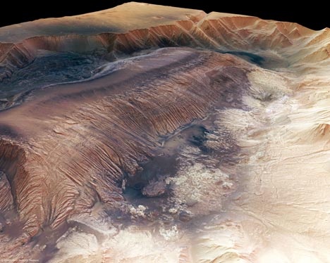 Oszałamiające zdjęcia 3D Marsa - Astronomia