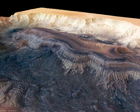Oszałamiające zdjęcia 3D Marsa - Astronomia
