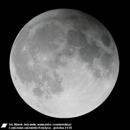 Relacja z częściowego zaćmienia Księżyca 7 września 2006r.