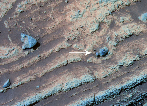 Wulkaniczny wybuch na Marsie - Astronomia