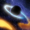 Czarna dziura pochłania gwiazdę - Astronomia