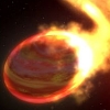 Planeta pożerana przez gwiazdę - Astronomia