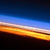 Piękny zachód słońca ze Stacji Kosmicznej - Astronomia